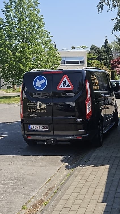 Bedrijfsvoertuig M&M Service Lokeren