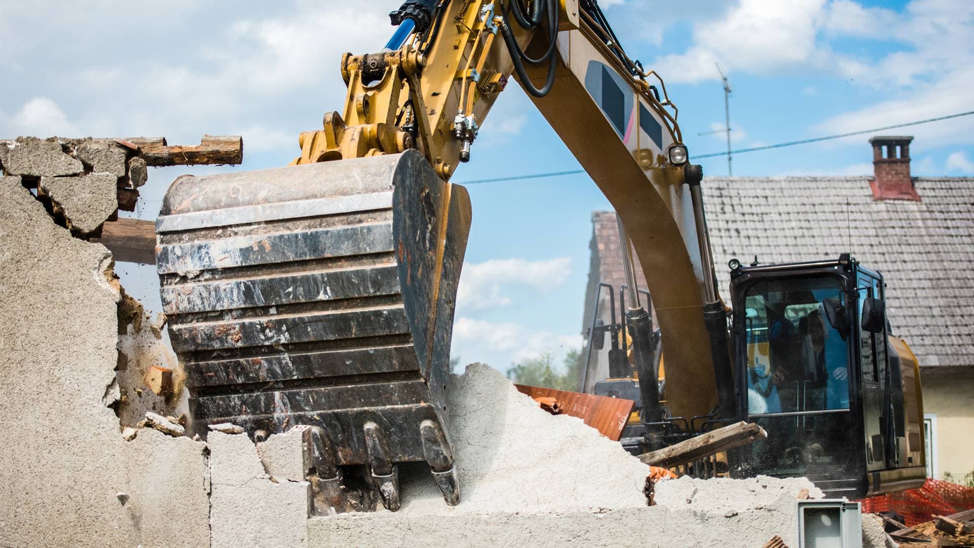 Sloopwerken in Oost-Vlaanderen